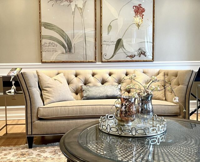 Traditional Living Room with a Transitional Vibe | Avantte Interior Design