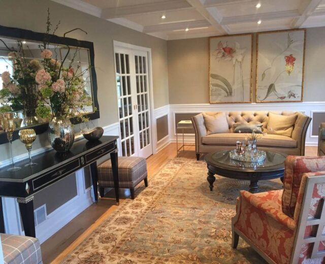 Traditional Living Room with a Transitional Vibe | Avantte Interior Design