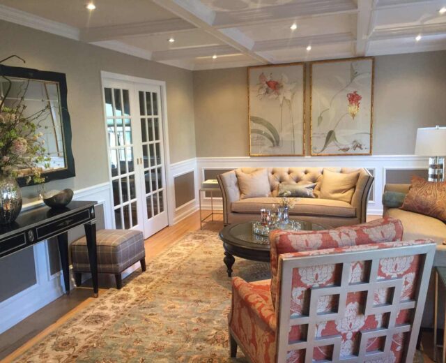 Traditional Living Room with a Transitional Vibe | Avantte Interior Design