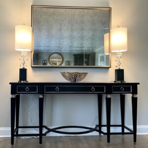 Transitional Glam Living Room | Avantte Interior Design